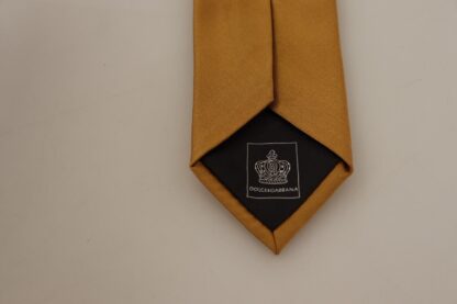 Dolce & Gabbana - Elegant Brown Silk Men's Tie