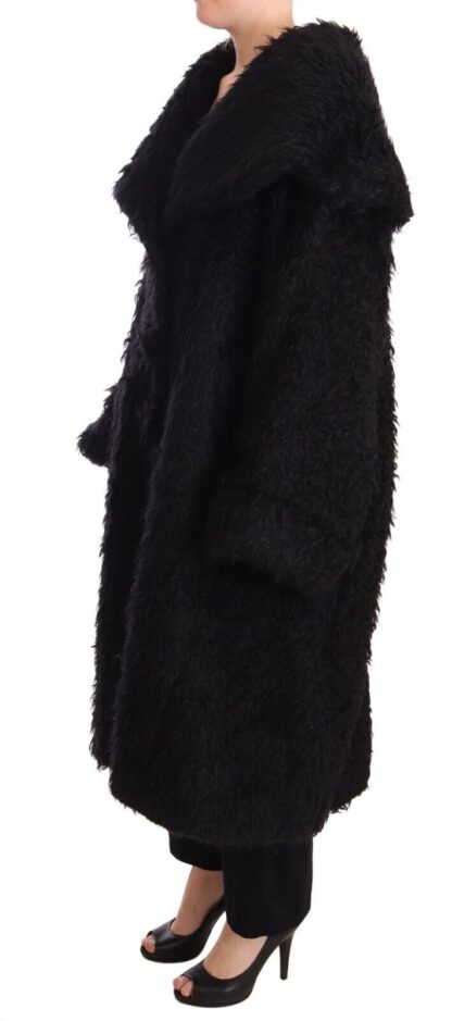 Dolce & Gabbana - Sleek Runway Fur Cape Trench Jacket