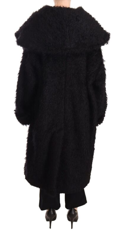 Dolce & Gabbana - Sleek Runway Fur Cape Trench Jacket