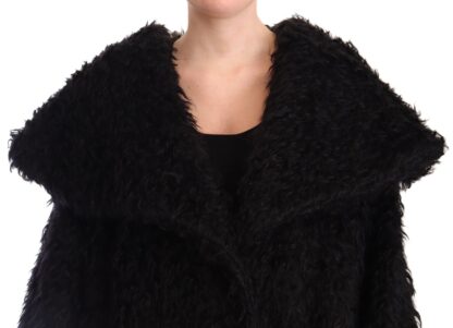 Dolce & Gabbana - Sleek Runway Fur Cape Trench Jacket