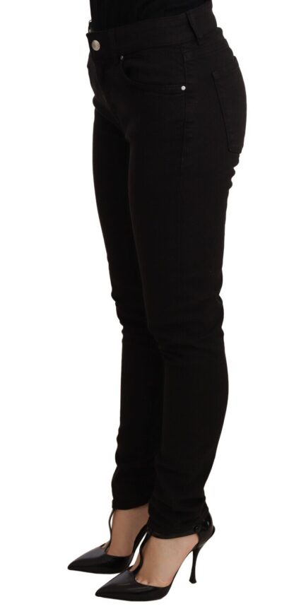 Dolce & Gabbana - Elegant Slim-Fit Black Skinny Jeans