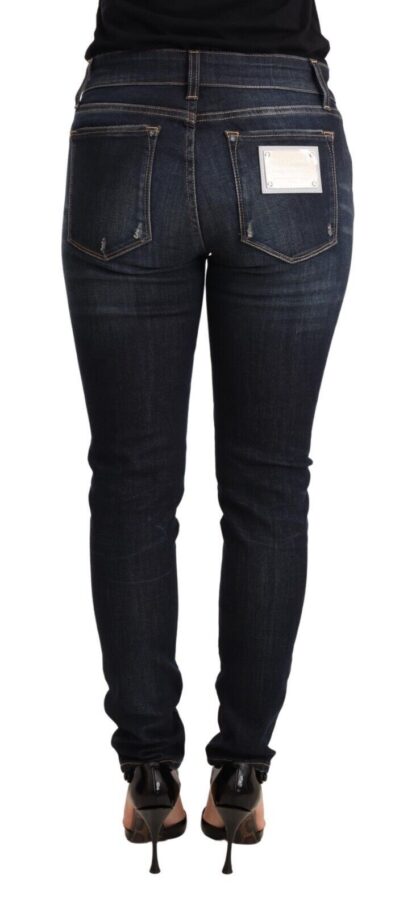 Dolce & Gabbana - Chic Blue Slim Skinny Jeans