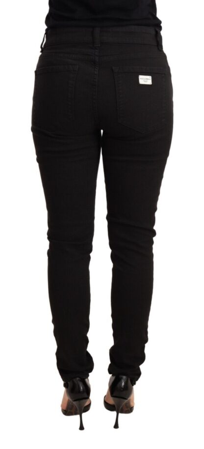 Dolce & Gabbana - Elegant Slim-Fit Mid Waist Skinny Jeans