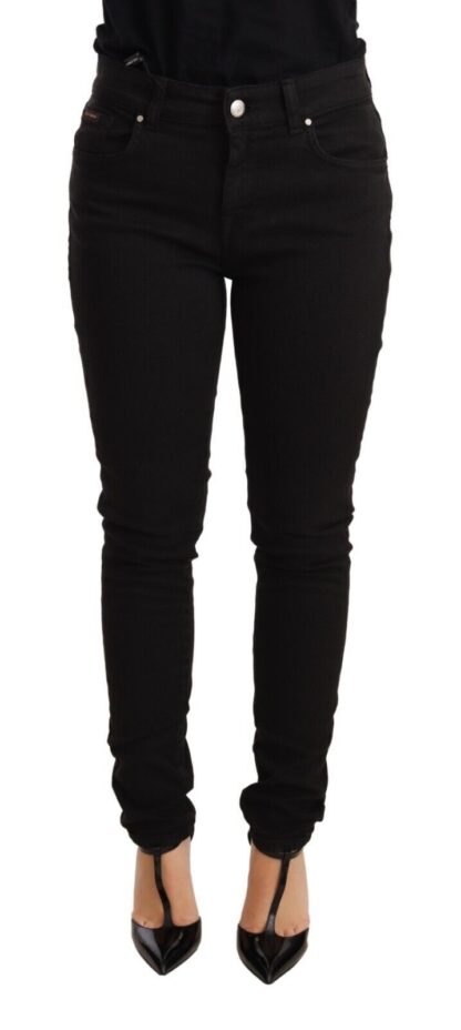 Dolce & Gabbana - Elegant Slim-Fit Mid Waist Skinny Jeans