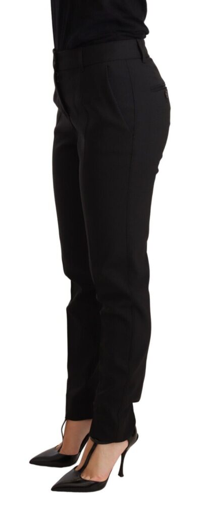 Dolce & Gabbana - Elegant Tapered Virgin Wool Trousers