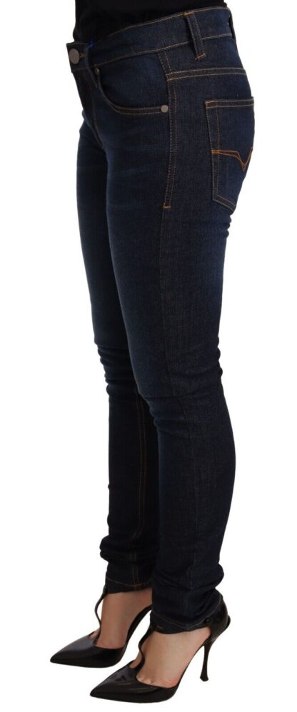 Versace Jeans - Elegant Low Waist Skinny Designer Jeans