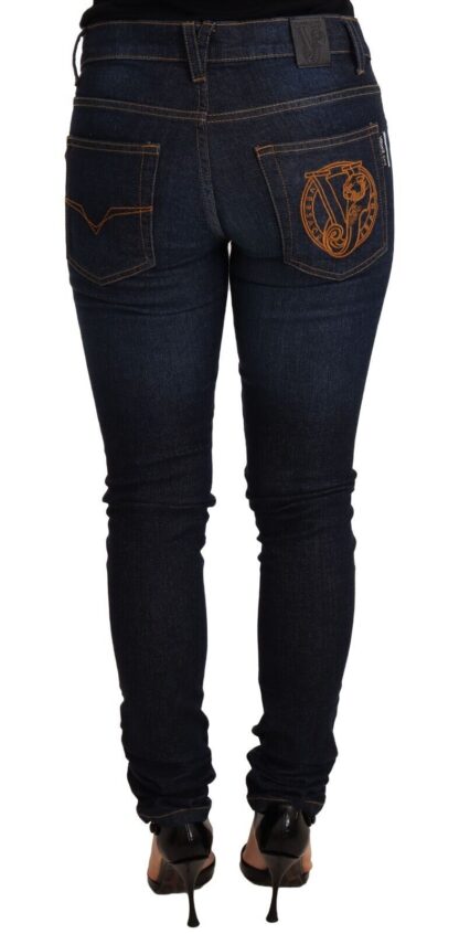 Versace Jeans - Elegant Low Waist Skinny Designer Jeans