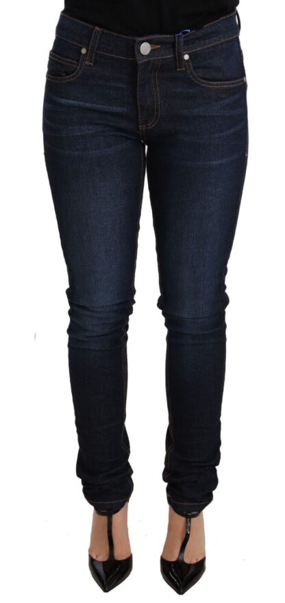 Versace Jeans - Elegant Low Waist Skinny Designer Jeans