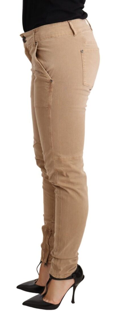 Ermanno Scervino - Chic Low Waist Skinny Cotton Trousers