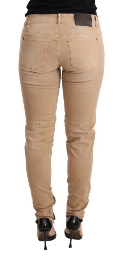 Ermanno Scervino - Chic Low Waist Skinny Cotton Trousers