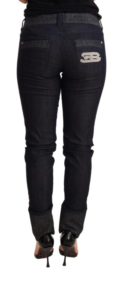 Ermanno Scervino - Chic Dark Blue Skinny Trouser Jeans