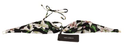 Dolce & Gabbana - Exquisite Floral Print Bikini Top