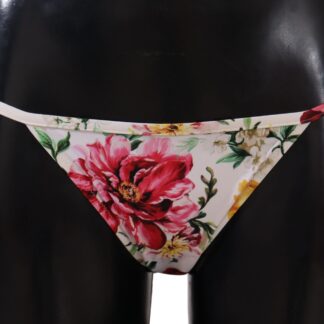 Dolce & Gabbana - Chic Floral Bikini Top