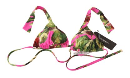 Dolce & Gabbana - Chic Floral Bikini Top