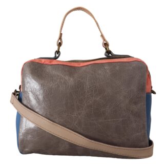 EBARRITO - Multicolor Leather Shoulder Tote Bag