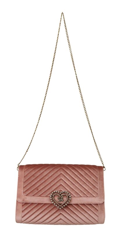 Twinset - Elegant Crystal Embellished Leather Crossbody