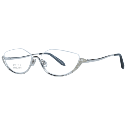 Atelier Swarovski - Sleek Silver Cat Eye Designer Frames