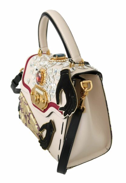 Dolce & Gabbana - Multicolor Elegance Shoulder Bag with Gold Details