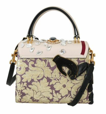 Dolce & Gabbana - Multicolor Elegance Shoulder Bag with Gold Details