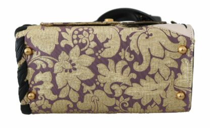 Dolce & Gabbana - Multicolor Elegance Shoulder Bag with Gold Details