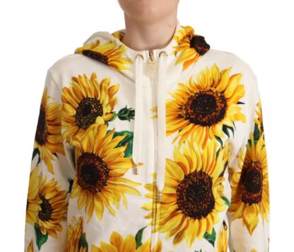 Dolce & Gabbana - Floral Daisy Sunflower Hooded Sweater