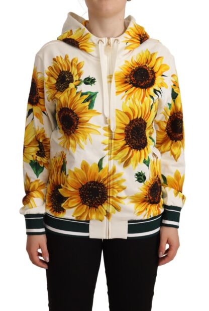 Dolce & Gabbana - Floral Daisy Sunflower Hooded Sweater