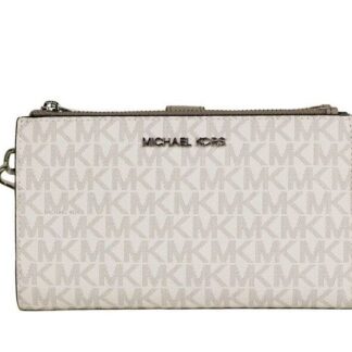 Michael Kors - Jet Set Travel Honeycomb Multi PVC Large Double Zip Wrist Wallet