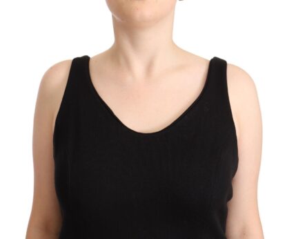 Ermanno Scervino - Chic Sleeveless Designer Tank Top in Black