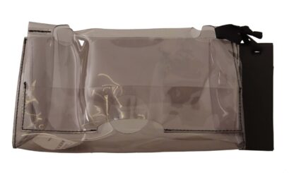 PINKO - Chic Transparent Clutch for Evening Elegance