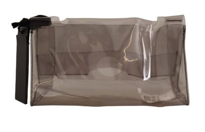 PINKO - Chic Transparent Clutch for Evening Elegance