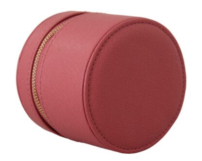 Michael Kors - Elegant Pink Leather Round Wallet