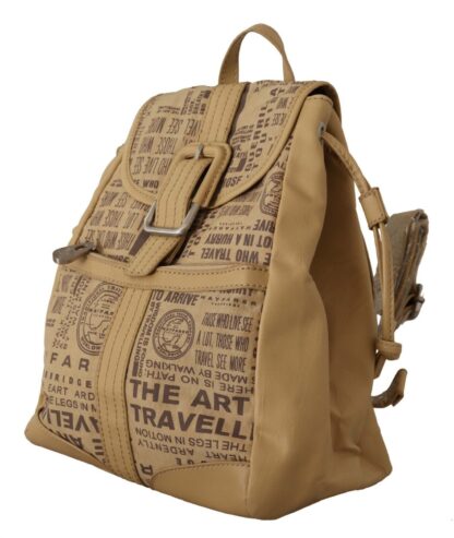 WAYFARER - Chic Beige Fabric Backpack Bag