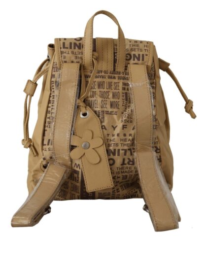 WAYFARER - Chic Beige Fabric Backpack Bag