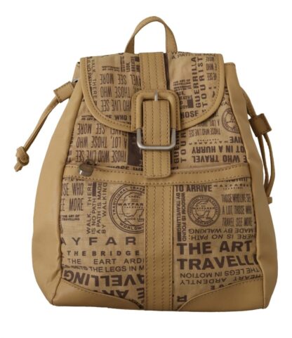 WAYFARER - Chic Beige Fabric Backpack Bag