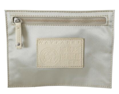 WAYFARER - Elegant White Fabric Coin Wallet