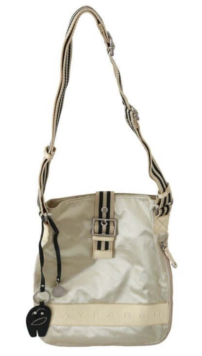 WAYFARER - Chic Beige Fabric Handbag