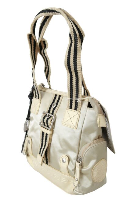 WAYFARER - Chic Beige Fabric Handbag