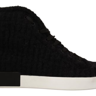 Dolce & Gabbana - Chic Wool Blend Low Top Sneakers