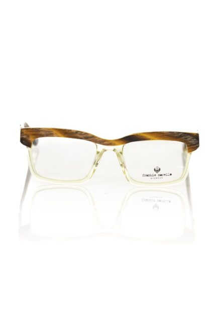 Frankie Morello - Brown Acetate Unisex Frame