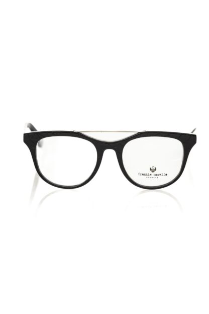 Frankie Morello - Black Acetate Unisex Frame