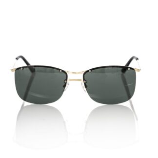 Frankie Morello - White Acetate Men Sunglass