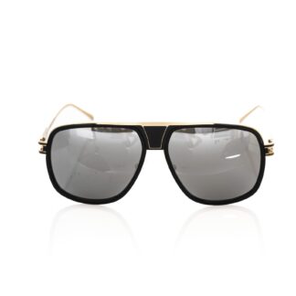 Frankie Morello - White Acetate Men Sunglass