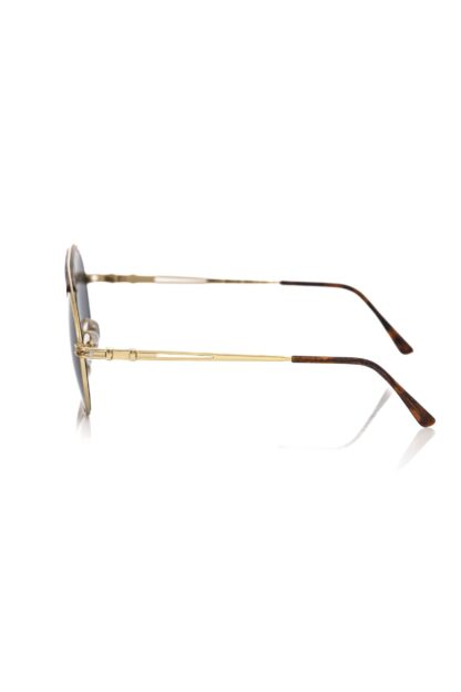 Frankie Morello - Brown Metallic Sunglass for Men