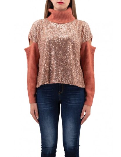 PINKO - Sequin Embellished Mohair-Blend Sweater