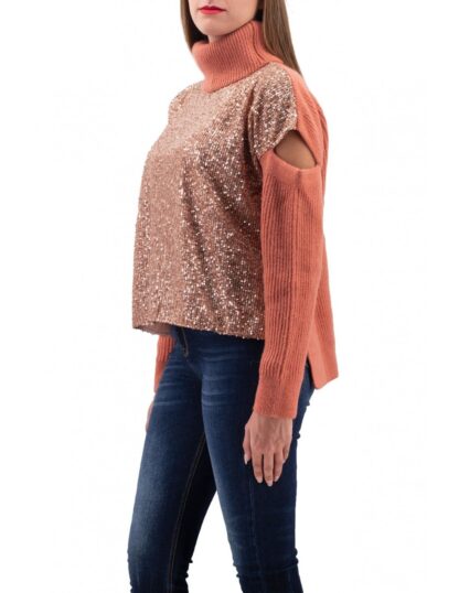 PINKO - Sequin Embellished Mohair-Blend Sweater