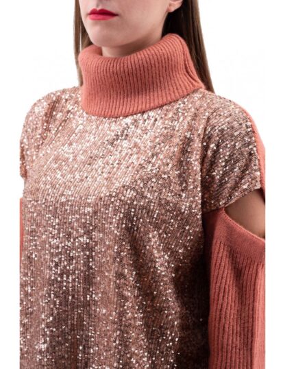 PINKO - Sequin Embellished Mohair-Blend Sweater