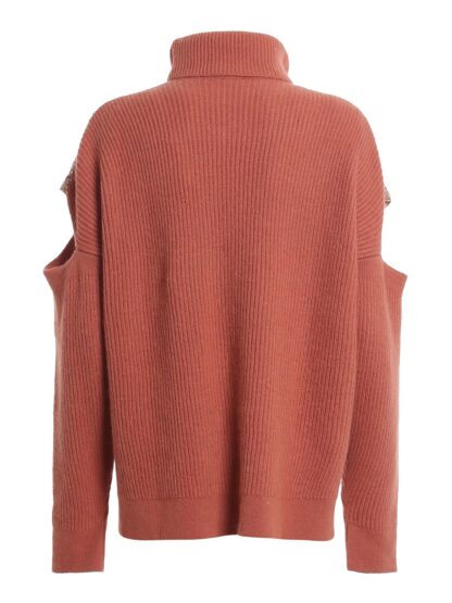 PINKO - Sequin Embellished Mohair-Blend Sweater