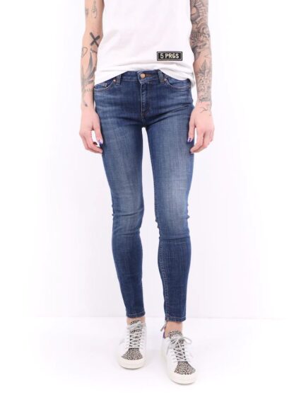 Don The Fuller - Blue Cotton Women Jeans