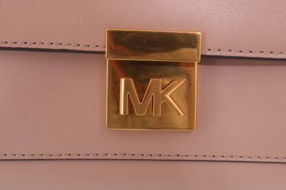 Michael Kors - Elegant Pink Leather Mindy Shoulder Bag