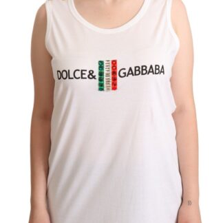 Dolce & Gabbana - Elegant Black Cotton Blend Collared Top